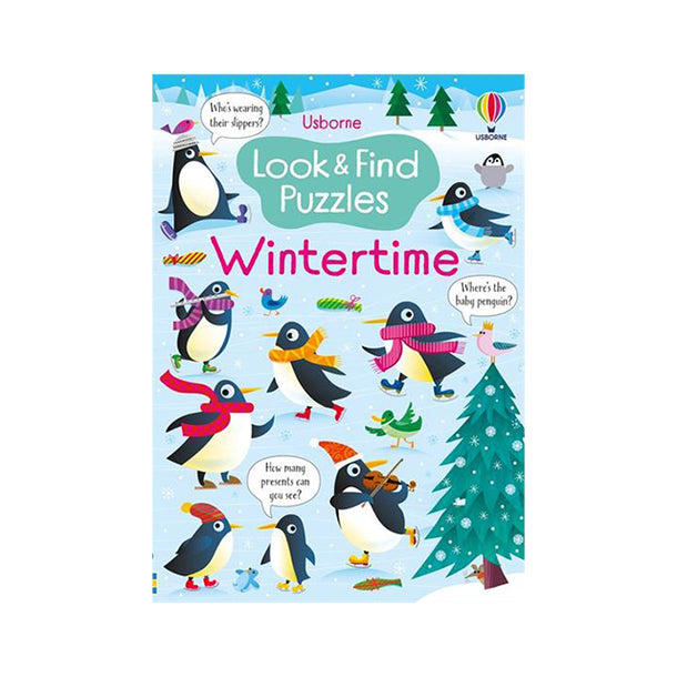 Look and Find Puzzles: Wintertime Book