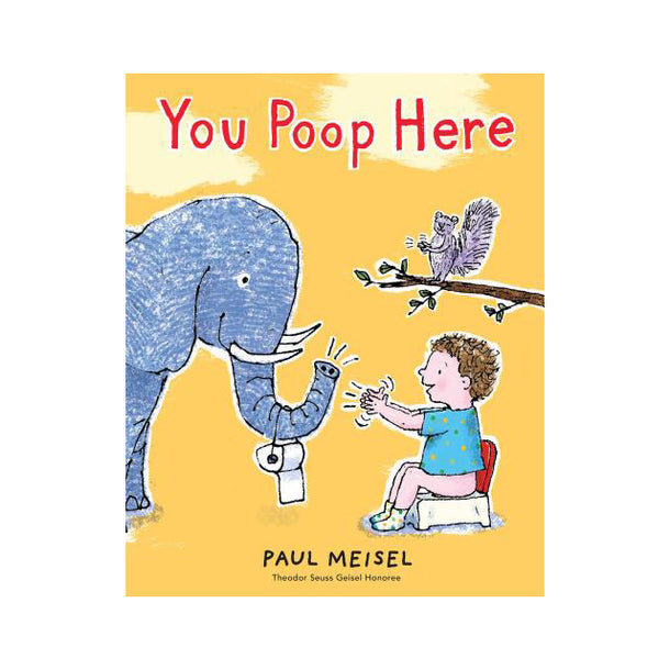 You Poop Here Book