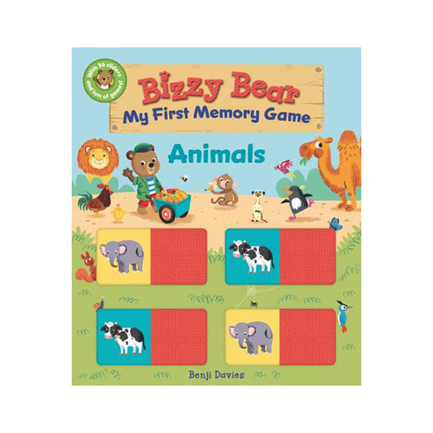 Bizzy Bear: My First Memory Game: Animals Book