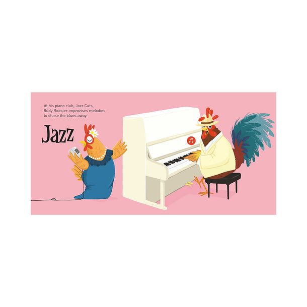 Little Virtuoso King of Piano Rudy Rooster Book