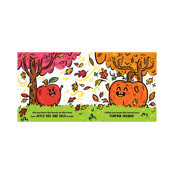 Apple vs. Pumpkin The Battle for the Best Fall Treat Is On! Book