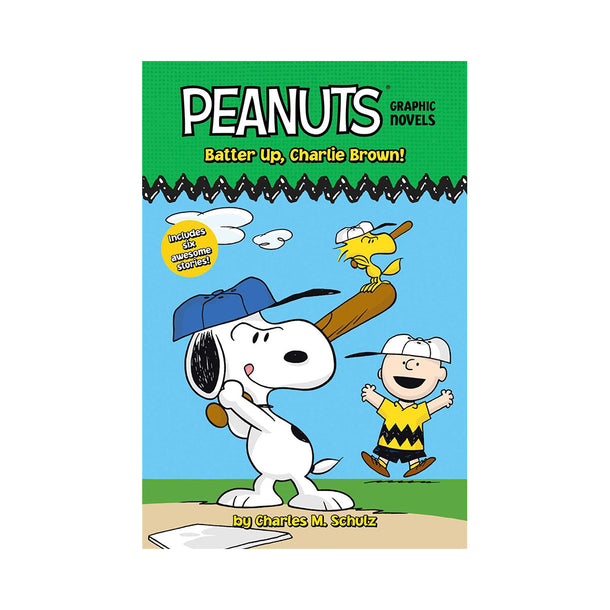 Batter Up, Charlie Brown! Peanuts Graphic Novels Book