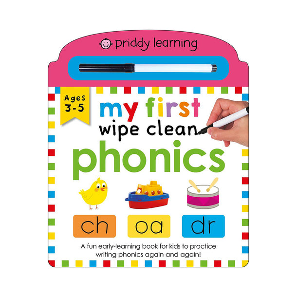 Priddy Learning: My First Wipe Clean Phonics Book