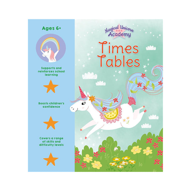Magical Unicorn Academy: Times Tables Book