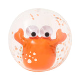 Sunnylife 3D Inflatable Beach Ball Sonny the Sea Creature Neon Orange