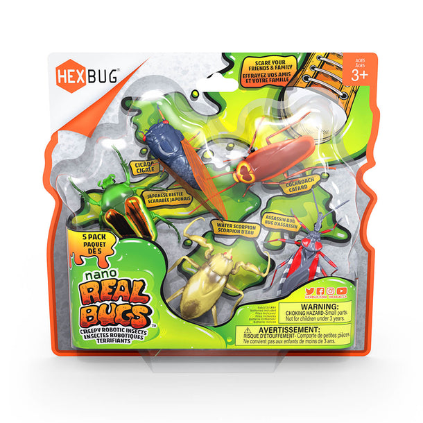 Hexbug Real Bugs Nano 5 Pack
