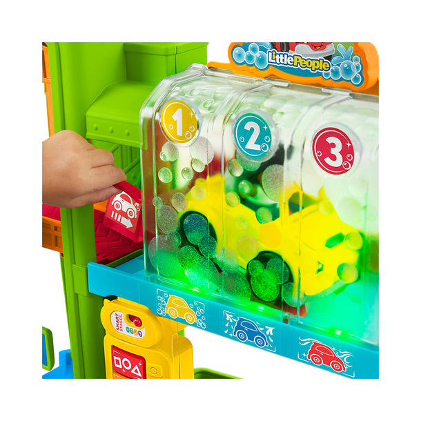 Fisher-Price Little People Light-Up Learning Garage