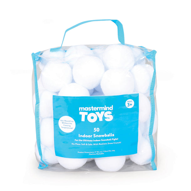 Mastermind Toys Indoor Snowballs Set of 50