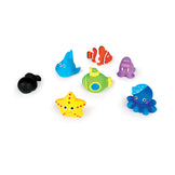 Mastermind Toys Baby Bath Squirters Sea Life Friends Set of 7