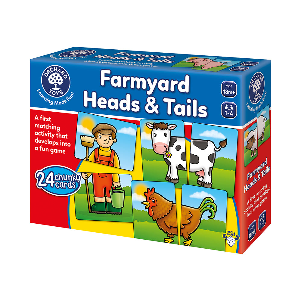 Orchard Farmyard Heads & Tails Game Mastermind Toys