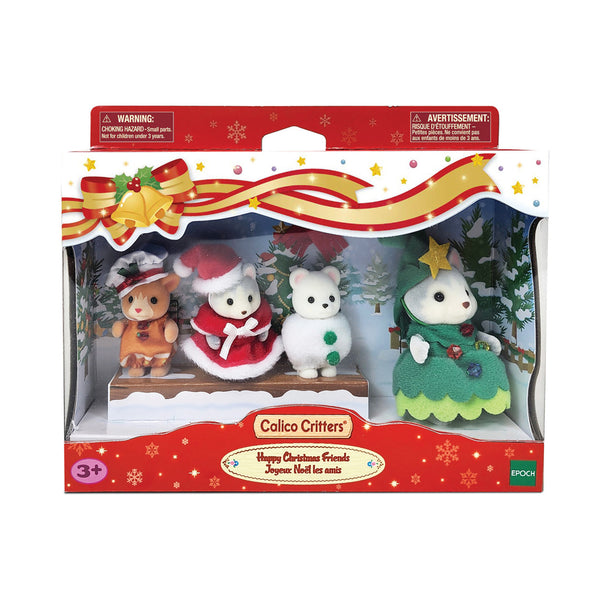 Calico Critters Happy Christmas Friends Set