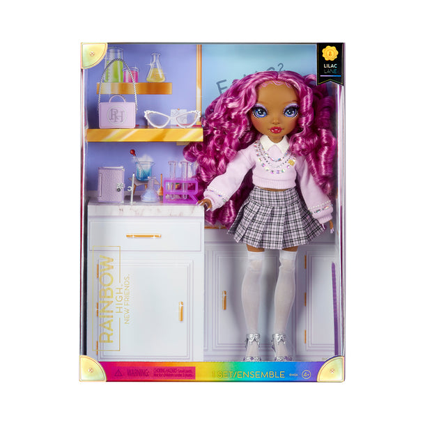 Rainbow High New Friends Fashion Doll- Lilac Lane