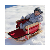 Wooden Pull Sleigh with Pad