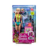 Barbie Marine Biologist Doll And Accessories, Mobile Lab Playset With Blonde Doll And 10+ Pieces
