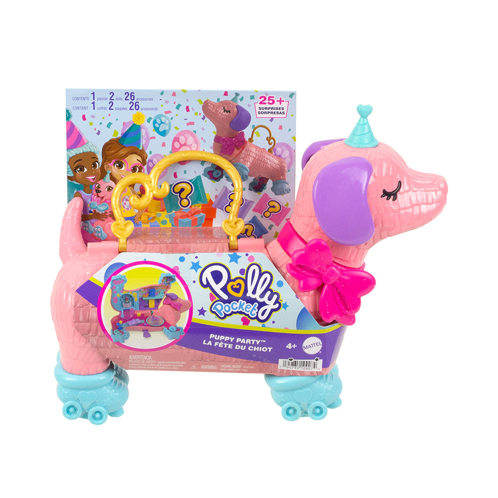 Polly Pocket Dolls Puppy Party Playset – Mastermind Toys