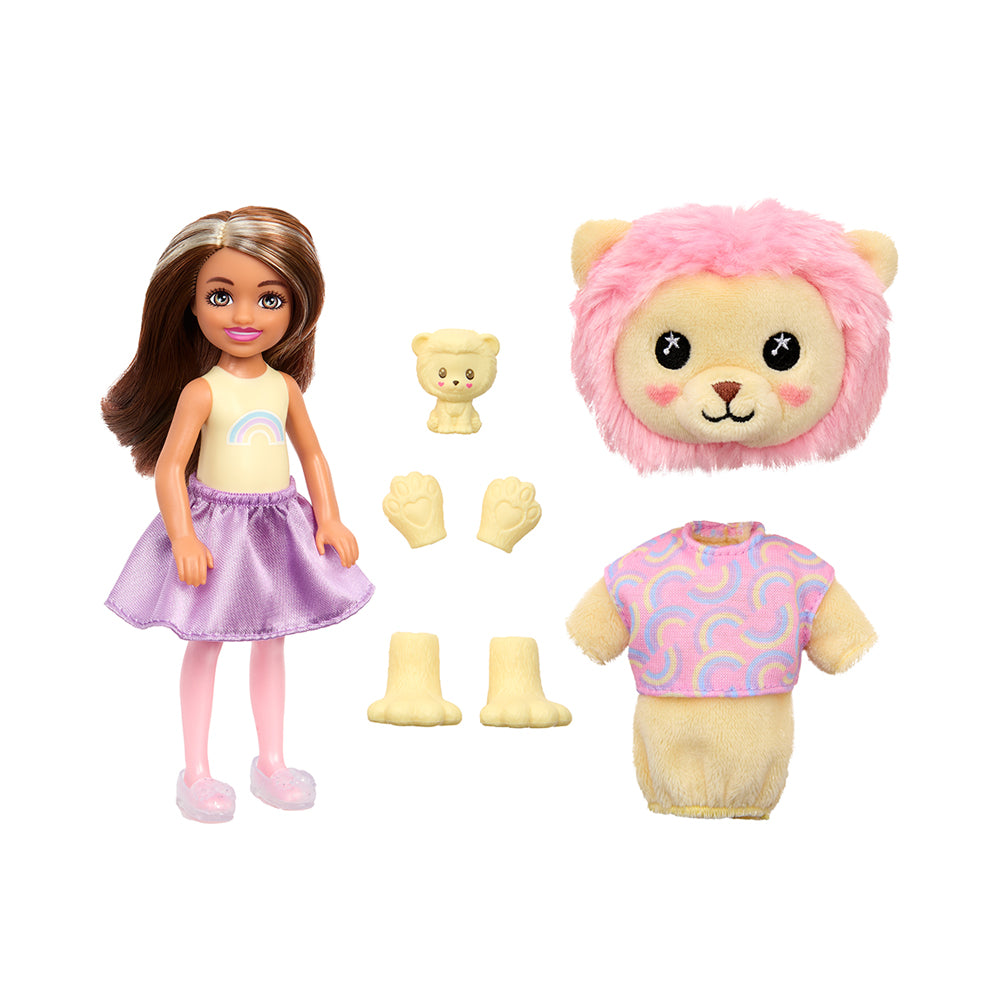 Barbie Cutie Reveal Cozy Cute Tees Series Chelsea Small Dolls