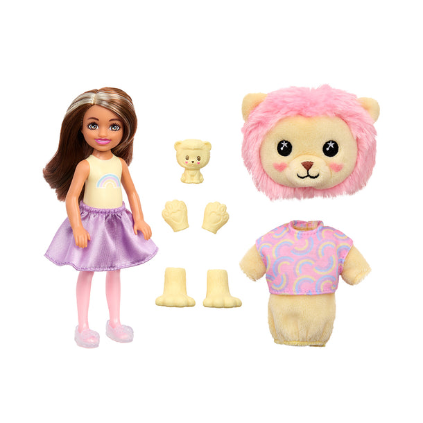 Barbie Cutie Reveal Cozy Cute Tees Series Chelsea Small Dolls & Accessories