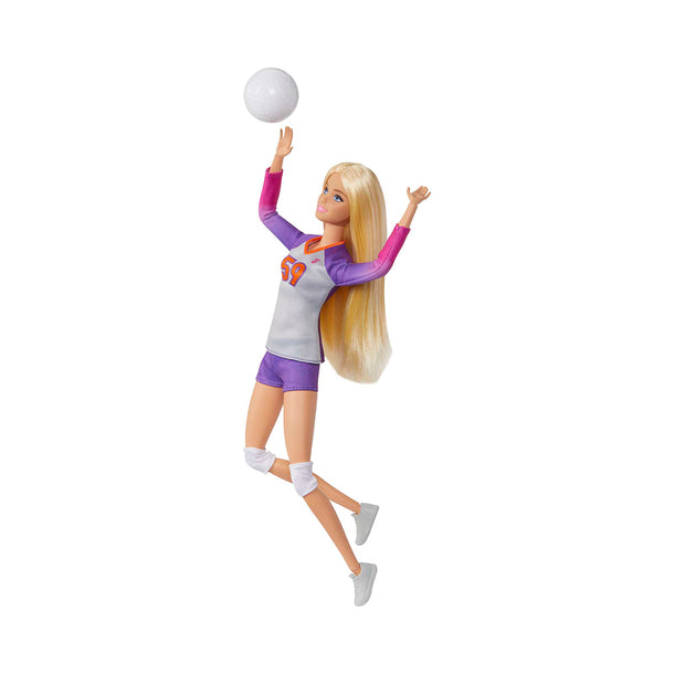 Barbie Doll & Accessories, Made To Move Career Volleyball Player Doll