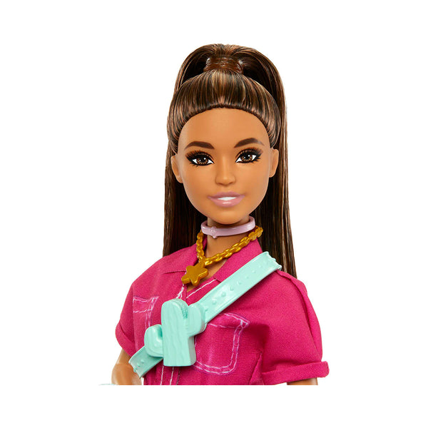 Barbie Day & Play Fashion Pink Boiler Suit Doll Mastermind Toys