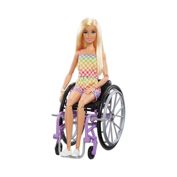 Barbie Fashionistas + Wheelchair - Checkers