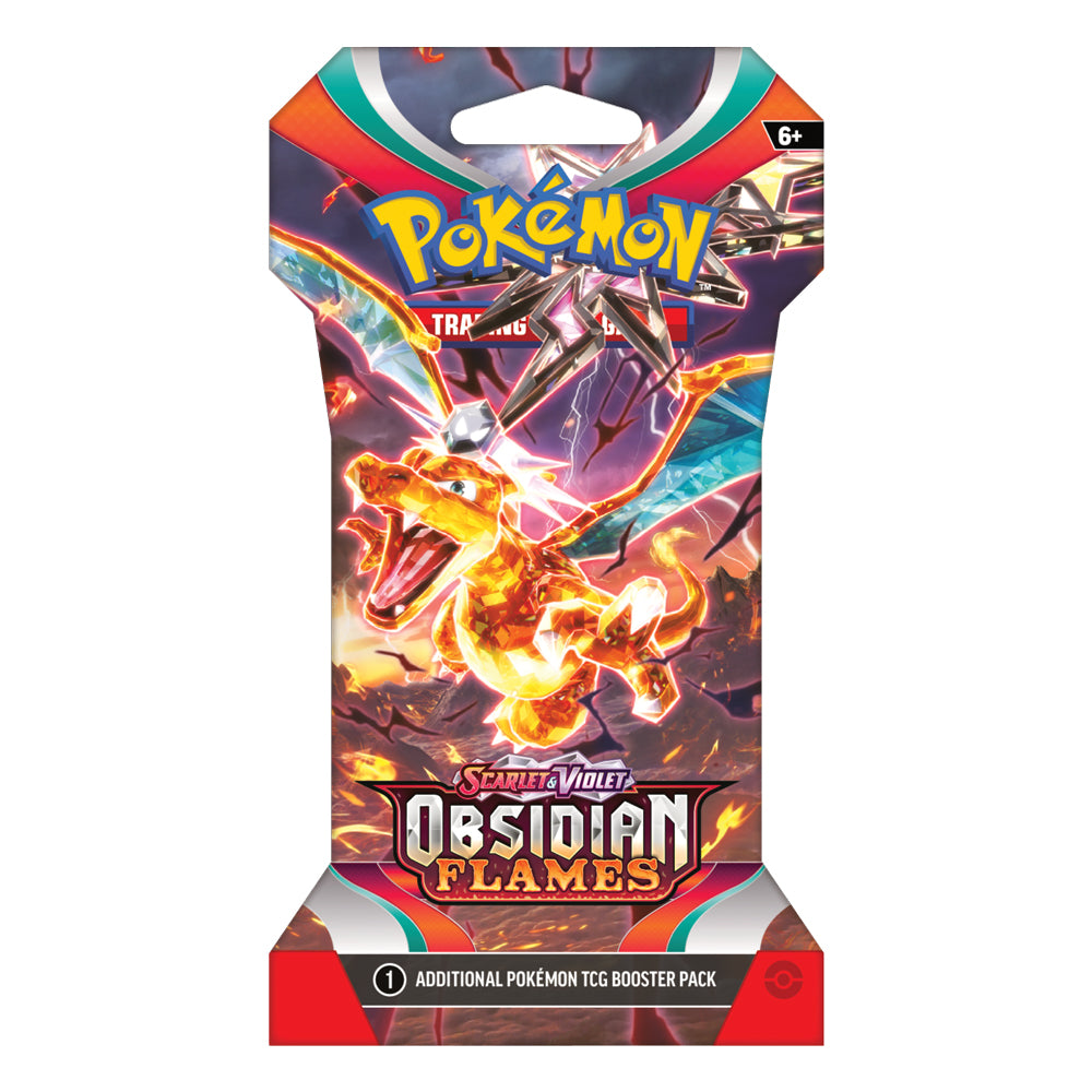 Pokémon TCG S&V Obsidian Flames Sleeved Booster