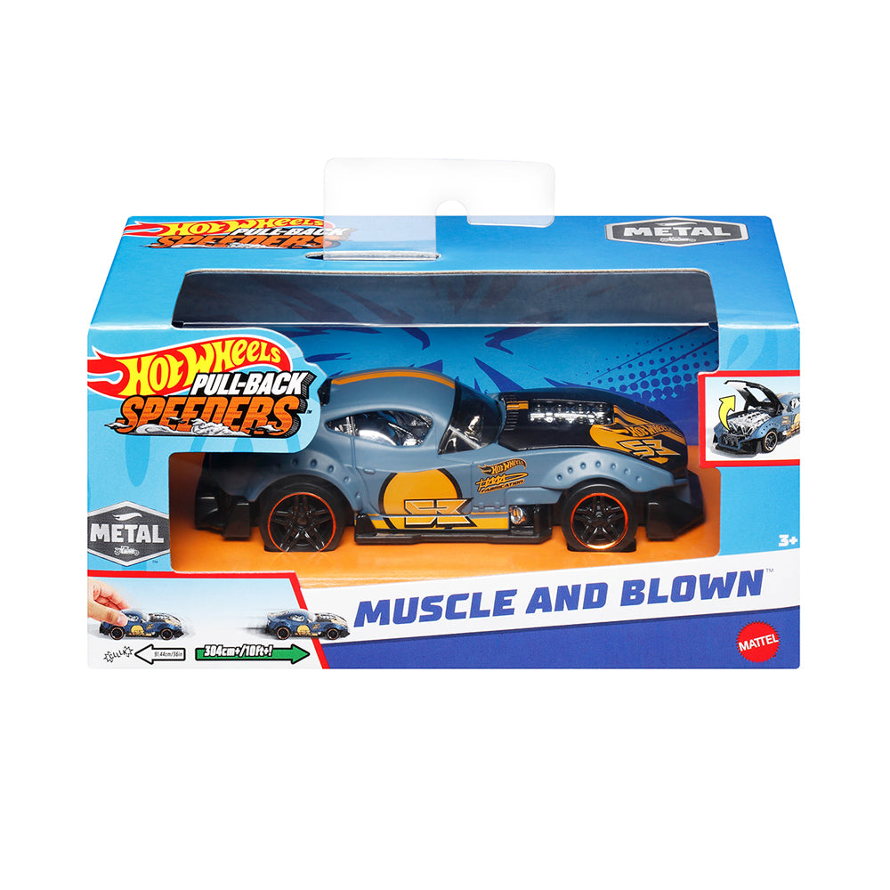 Hot Wheels 1:43 Diecast Pullback Assorted – Mastermind Toys