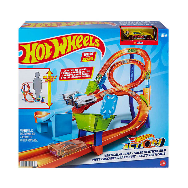 Hot Wheels Action Figure 8 Jump Playset