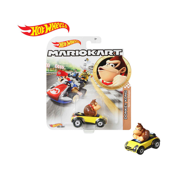 Hot Wheels Mario Kart Diecast Character Car Assorted