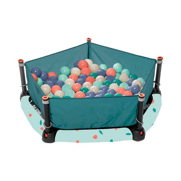 Okiedog 3-in-1 Foldable Trampoline with Ball Pit