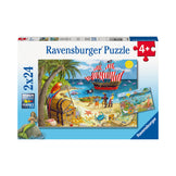 Ravensburger Pirates and Mermaids 2 x 24pc Puzzles