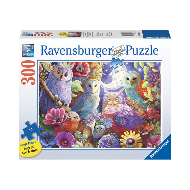 Ravensburger Night Owl Hoot 300pc Large Format Puzzle