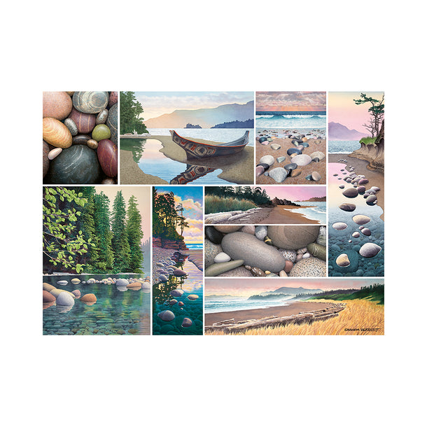 Ravensburger West Coast Tranquility 1000pc Canadian Collection Puzzle