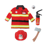 Firefighter Set Includes 5 Accessories, Size 3-4