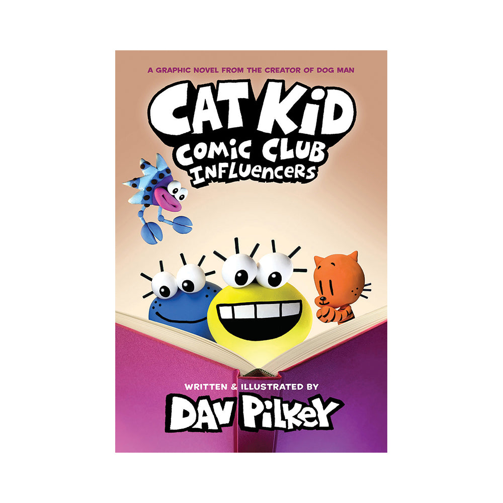 Comic　Club:　Mastermind　Cat　Book　Influencers　Kid　Toys