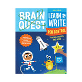 Brain Quest Learn to Write: Pen Control, Tracing, Shapes, and More Book