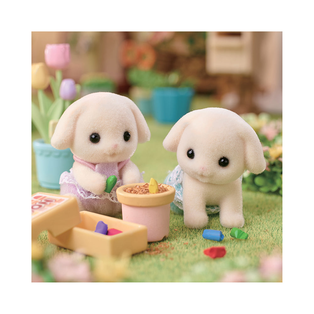 Calico Flora Rabbit Twins