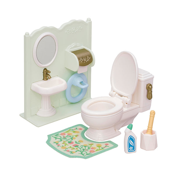 Calico Toilet Set