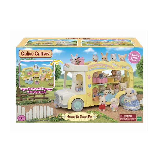Calico Rainbow Fun Nursery Bus