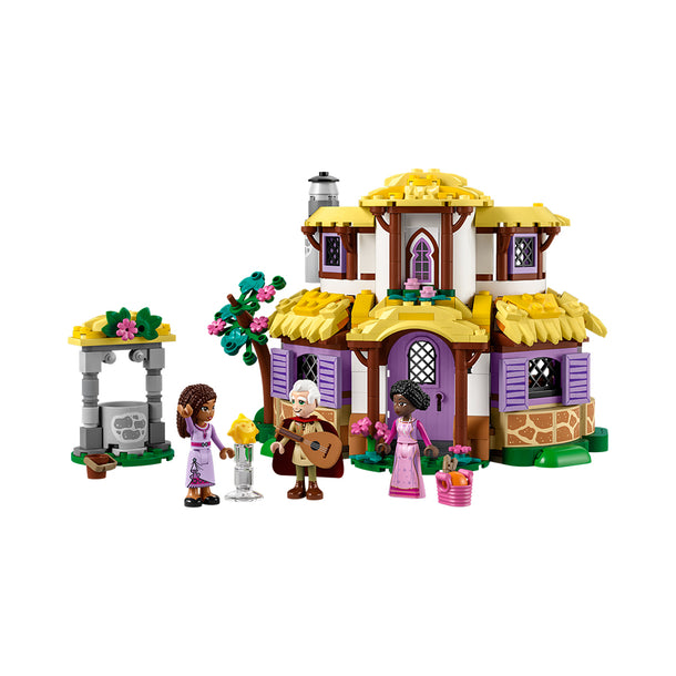 LEGO Disney Wish Asha’s Cottage Princess Building Toy Set 43231