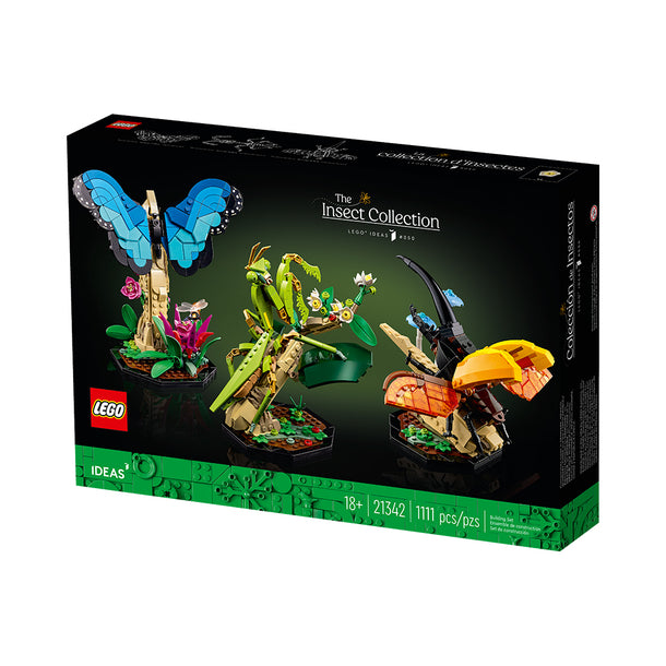 LEGO Ideas The Insect Collection 21342 Building Set (1,111 Pieces)
