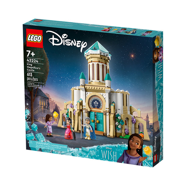 LEGO Disney Wish King Magnifico’s Castle Building Toy Set 43224