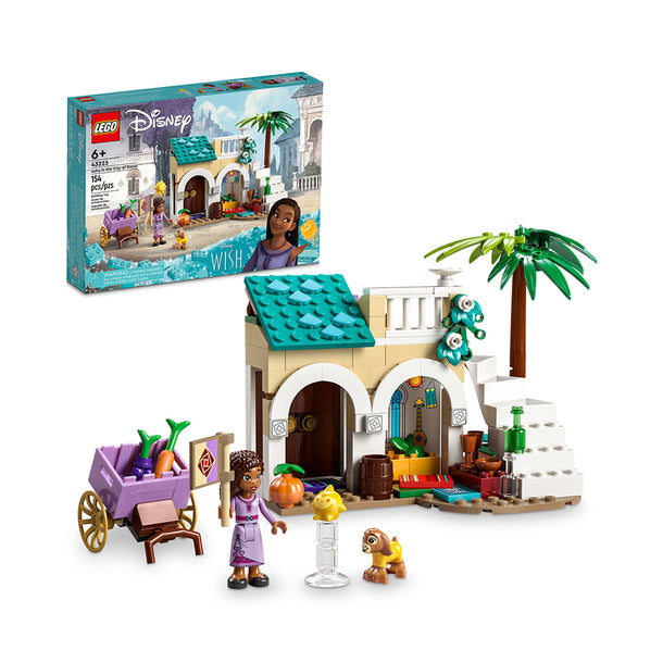 LEGO Disney Wish Asha in the City of Rosas Building Toy Set 43223