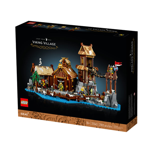 LEGO Ideas Viking Village Building Set for Adults