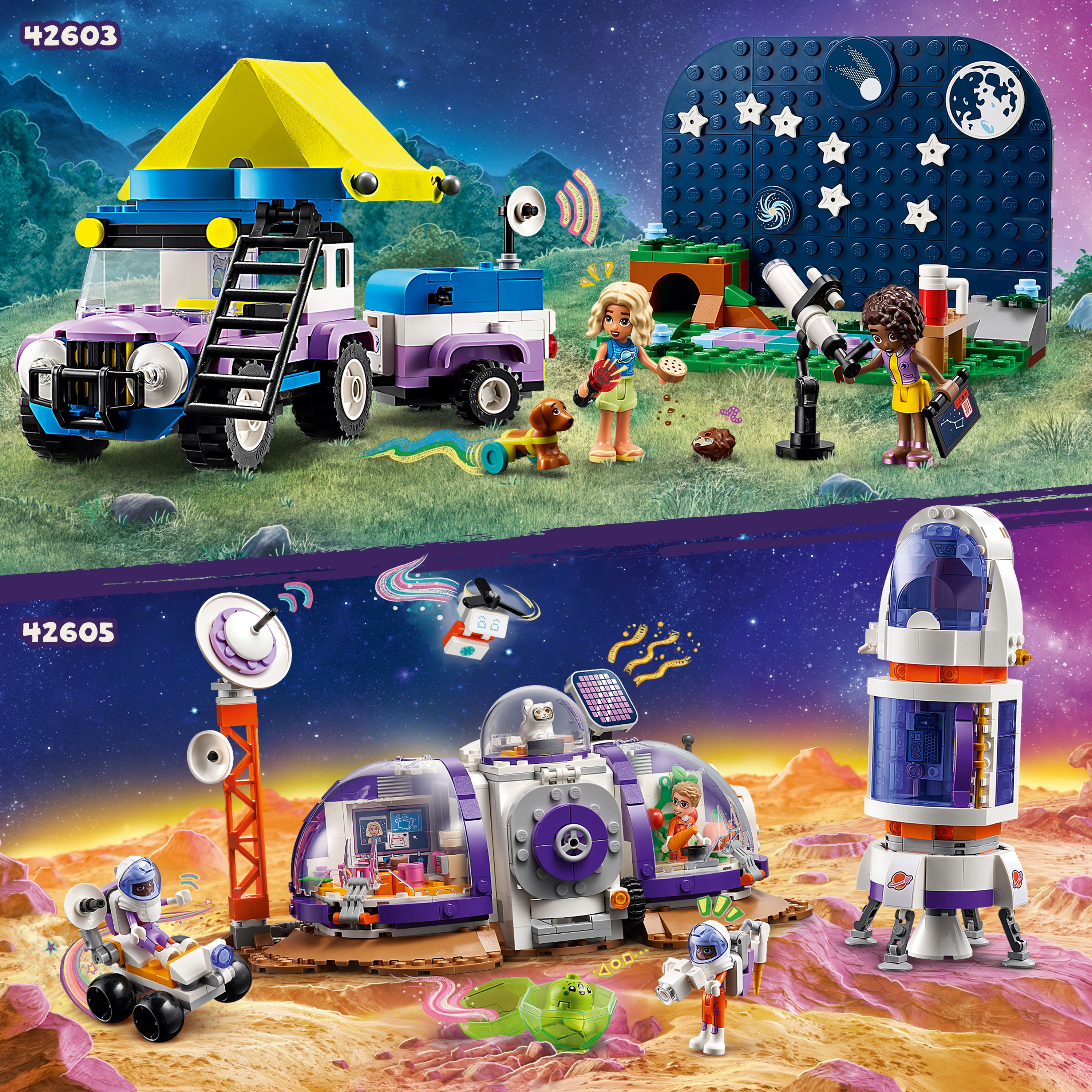LEGO® Friends Mars Space Base and Rocket Toy 42605