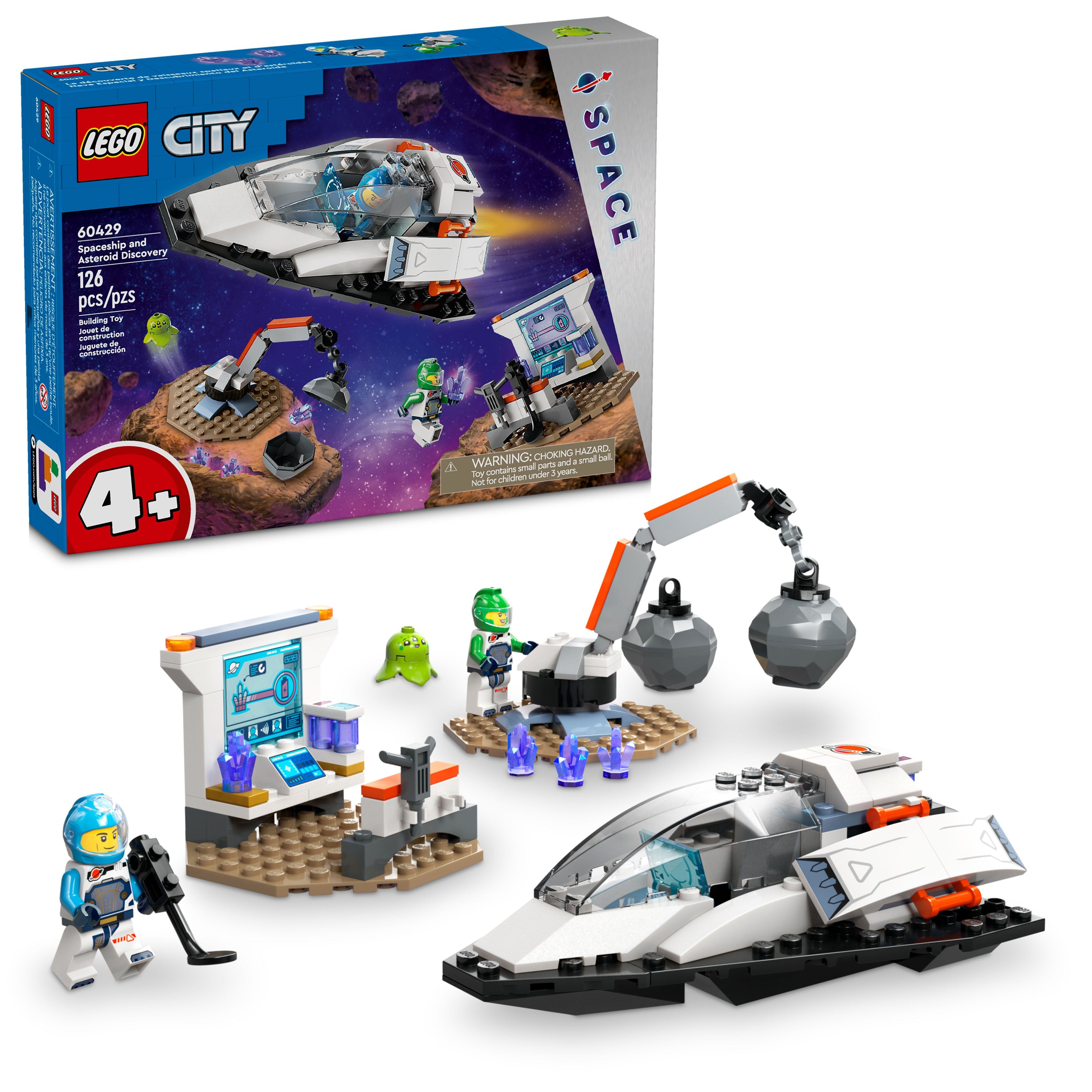 LEGO® City Spaceship and Asteroid Discovery Set 60429