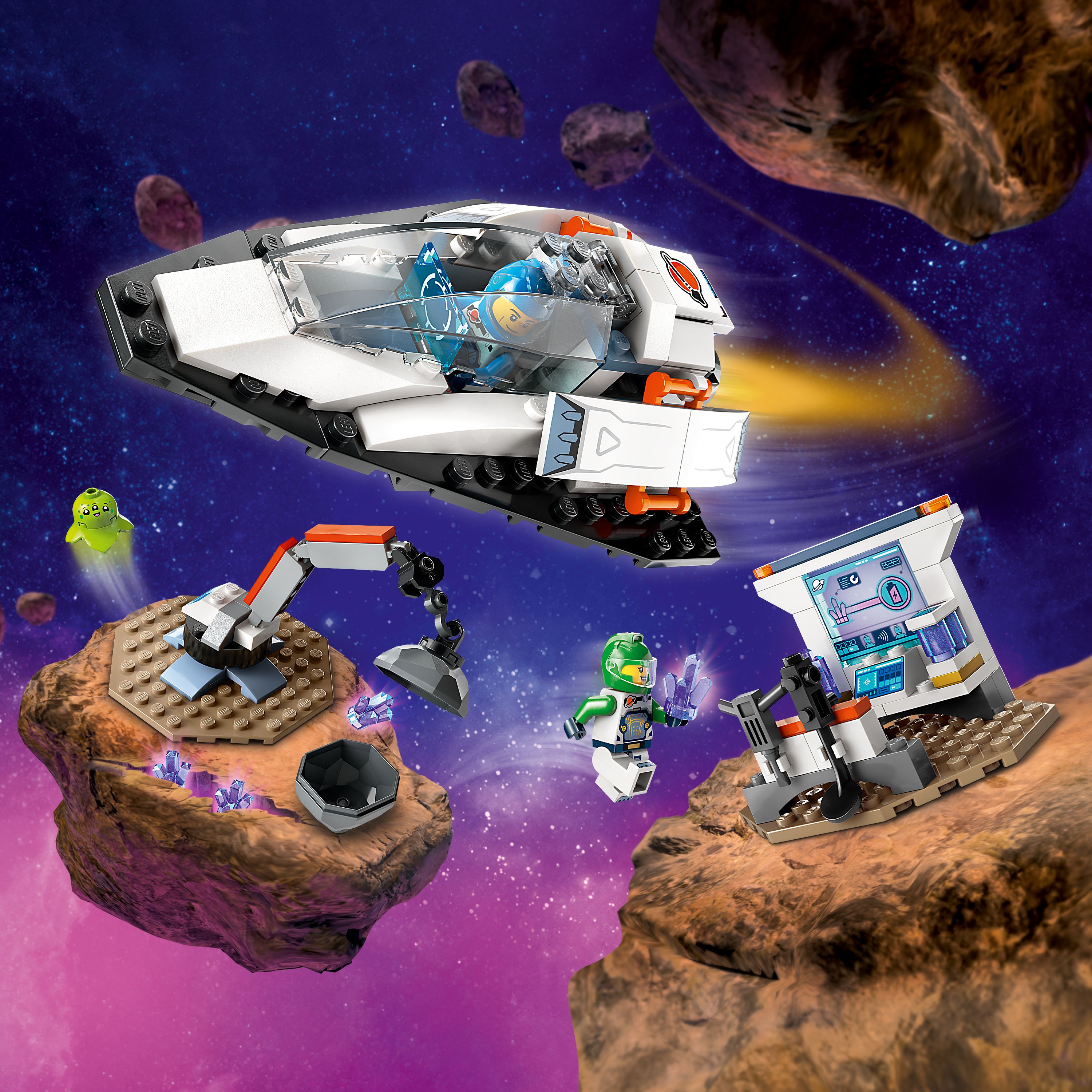 LEGO® City Spaceship and Asteroid Discovery Set 60429