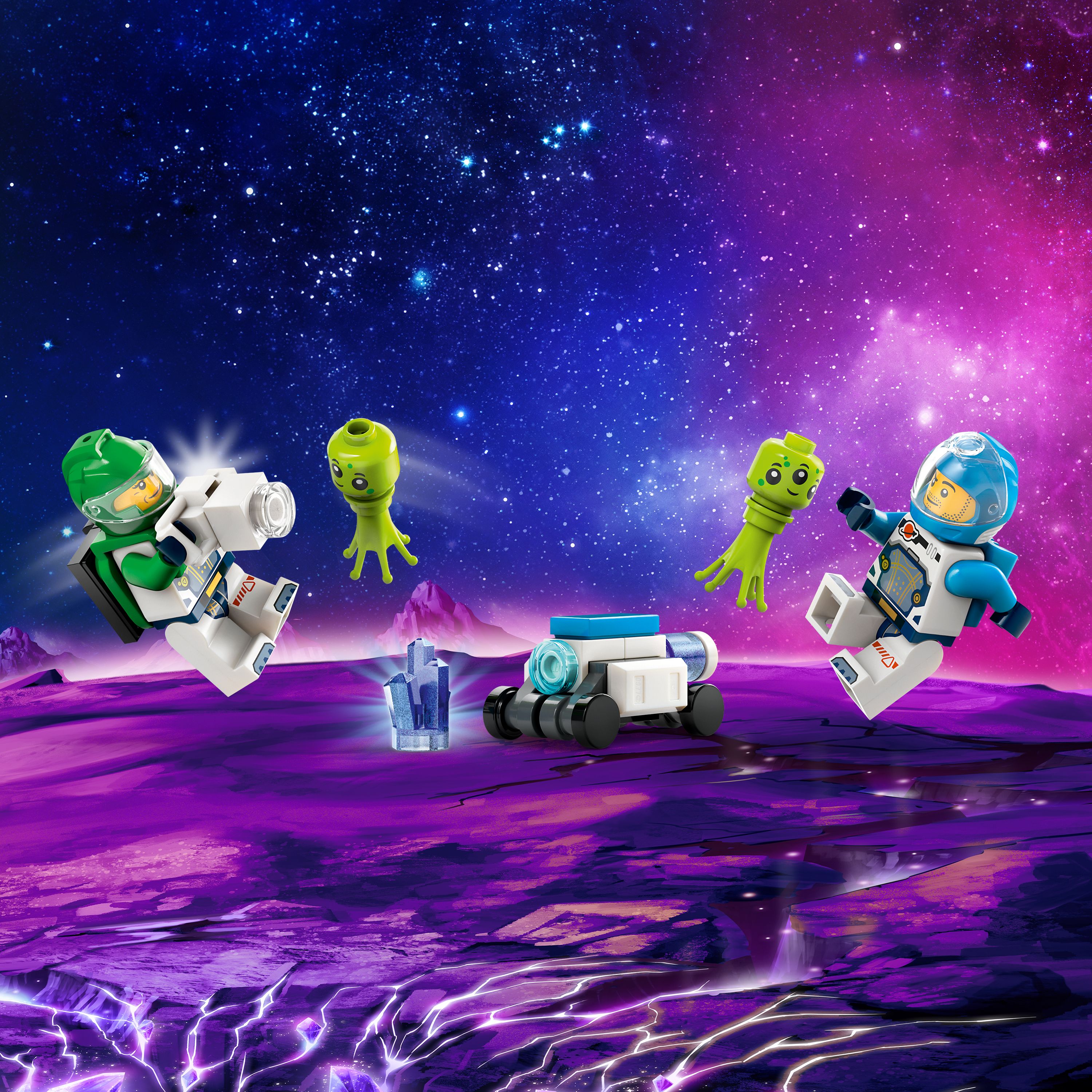 LEGO® City Space Explorer Rover and Alien Life 60431