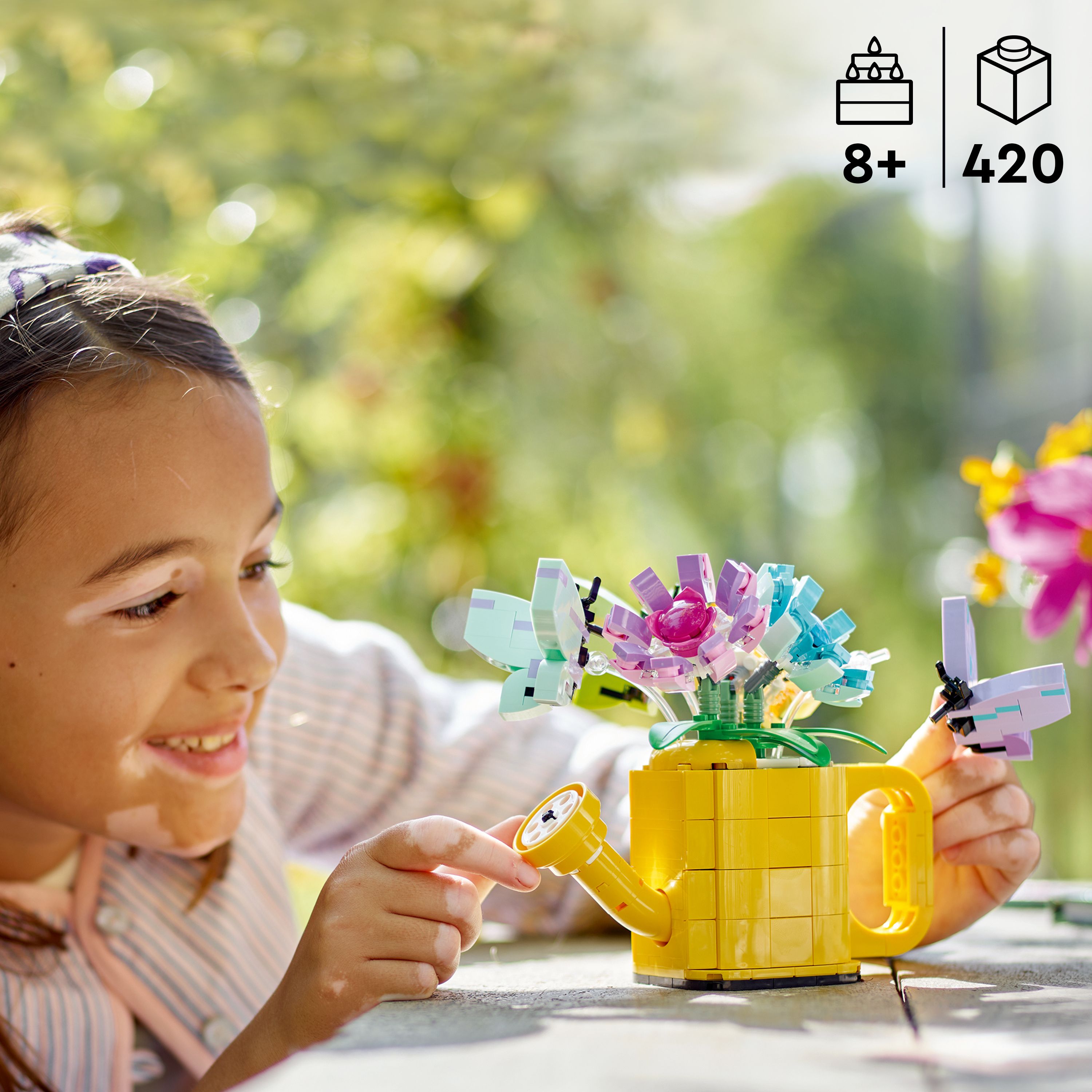 LEGO® Creator Flowers in Watering Can 3in1 Toy 31149