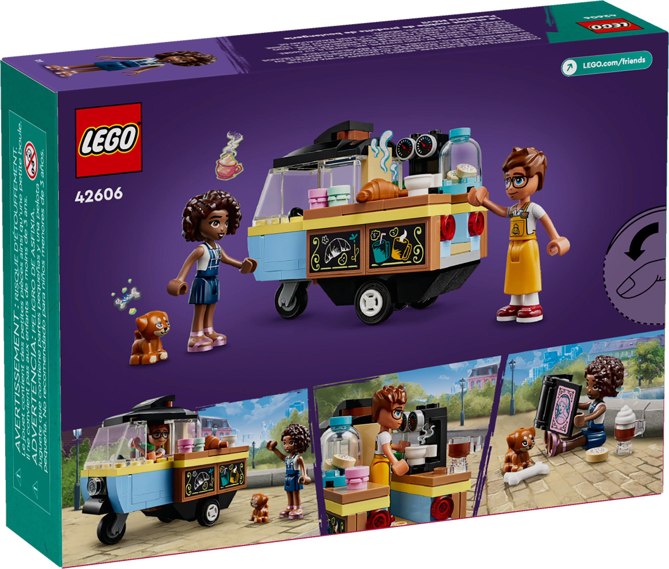 LEGO® Friends Mobile Bakery Food Cart Toy 42606