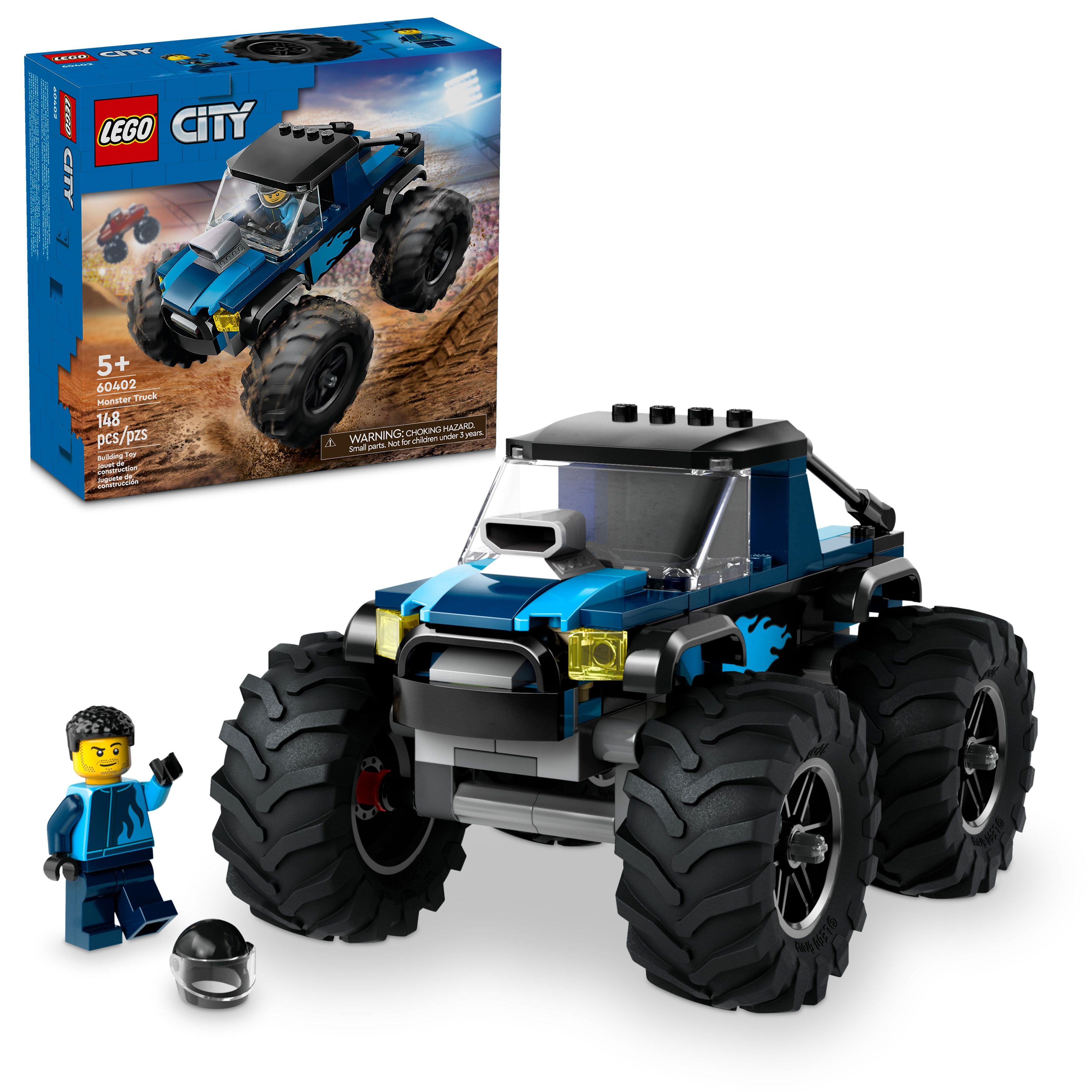 LEGO® City Blue Monster Truck Off-Road Toy 60402
